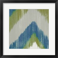 Zigs N Zags II Framed Print