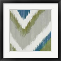 Framed 'Zigs N Zags III' border=