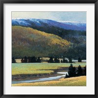 Framed Foothills In The Late Spring