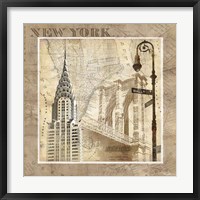 Framed New York Serenade