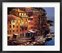 Framed Mediterranean Port