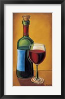 Framed Red Wine