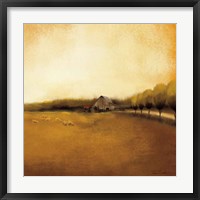 Rural Landscape I Framed Print