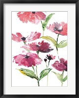 Framed Tickled Pink Posies