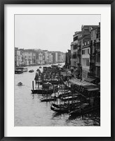 Framed Array of Boats, Venice