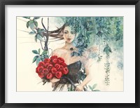 Framed Fairy of the Roses