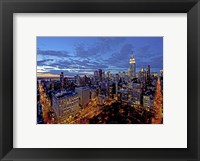 Framed Chelsea and Midtown Manhattan