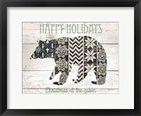 Framed Nordic Holiday II Neutral