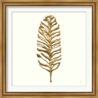 Framed 'Gilded Palm III' border=