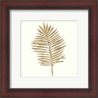 Framed 'Gilded Palm II' border=