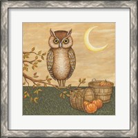 Framed 'Halloween Owl' border=