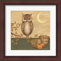 Framed 'Halloween Owl' border=