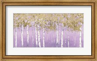 Framed Shimmering Forest Lavender Crop