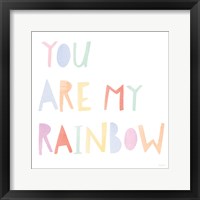 Framed Lets Chase Rainbows X