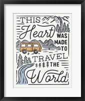 Adventurous VI Framed Print