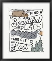 Adventurous V Framed Print