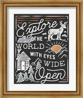 Framed 'Adventurous IV Black' border=