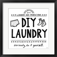 Framed DIY Laundry