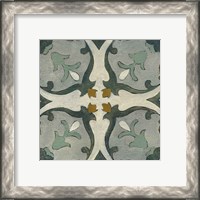 Framed 'Old World Tile III' border=