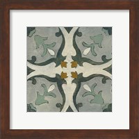 Framed 'Old World Tile III' border=