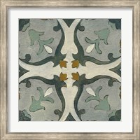 Framed 'Old World Tile III' border=