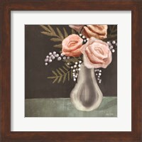 Framed Pink Roses