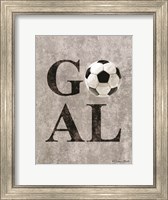 Framed Soccer GOAL