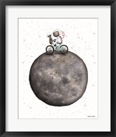 Framed Bike on Moon