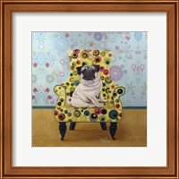 Framed 'Pug-a-dots' border=