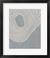 Framed 'Lithic Loop II' border=