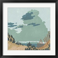 Framed 'Hidden Dune I' border=