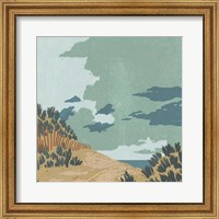 Framed 'Hidden Dune II' border=