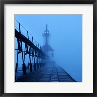 Framed Lighthouse at Night I