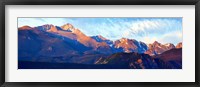 Framed Mountainscape Panorama III