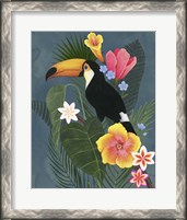 Framed 'Tropical Wilderness II' border=