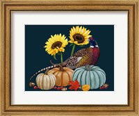 Framed Pheasant Harvest I