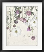 Framed 'Flower Veil II' border=