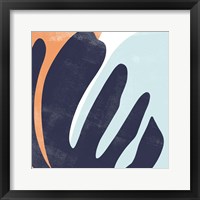 Framed 'Bright Wave II' border=