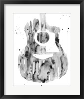 Guitar Flow III Framed Print