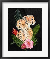 Framed Cheetah Bouquet II