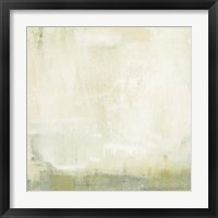 Framed 'Olive Horizon I' border=