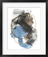 Gold Loops II Framed Print