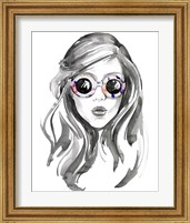 Framed 'Look into the Sun(Glasses) II' border=