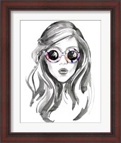 Framed 'Look into the Sun(Glasses) II' border=