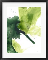 Emerald Swath I Framed Print