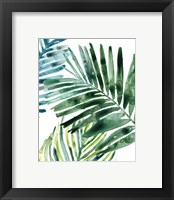 Framed 'Tropical Leaf Medley II' border=