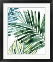 Framed 'Tropical Leaf Medley II' border=