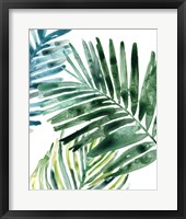 Framed 'Tropical Leaf Medley II' border=