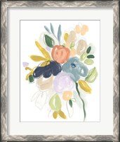 Framed 'Bijoux Bouquet II' border=