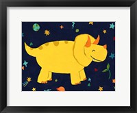 Starry Dinos V Framed Print